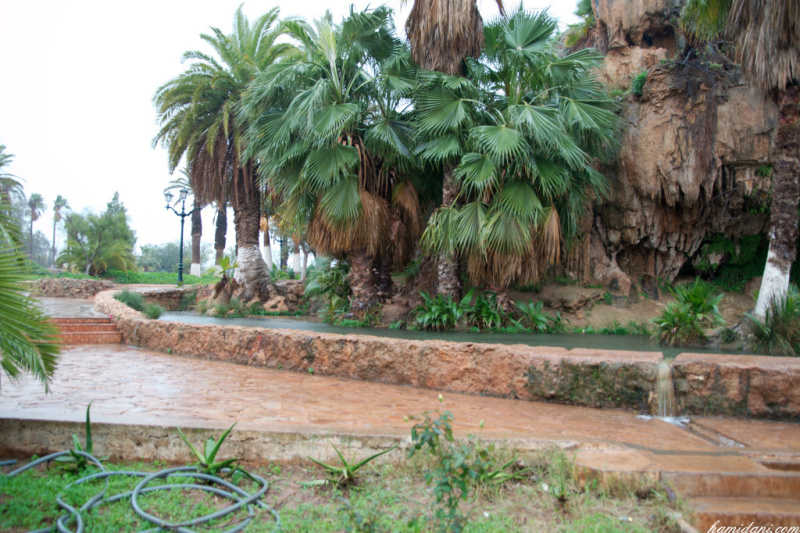 Hammam Bou hadjar c'est d'abord au niveau...