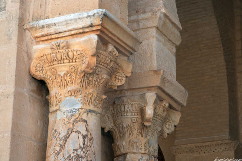 la structure des colonnes est romaine.